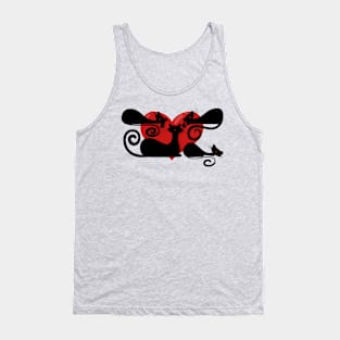 loving black cats Tank Top